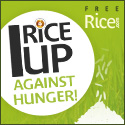 I rice up against hunger!  Click to go to freerice.com!