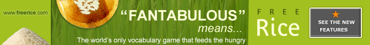 Play Freerice and feed the hungry